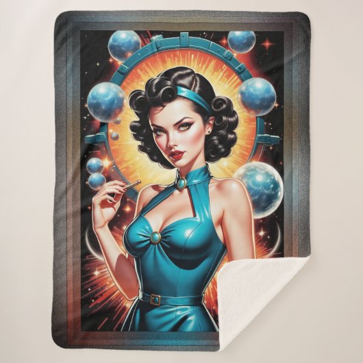 Couverture Sherpa Barbenheimer Retro Fusion de l'âge atomique (Devant)