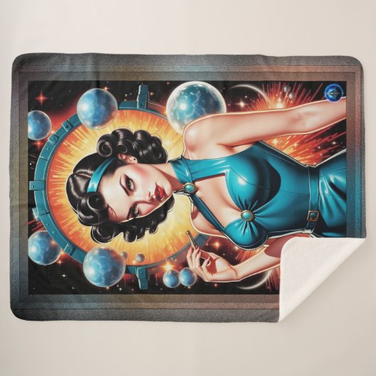 Couverture Sherpa Barbenheimer Retro Fusion de l'âge atomique (Devant (Horizontal))