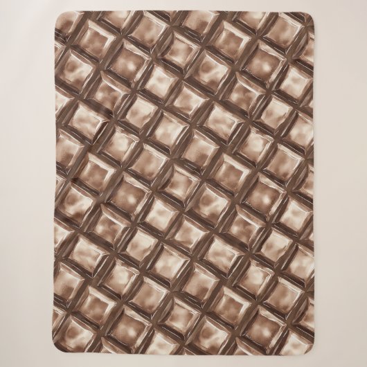 Couverture Sherpa Barre à bonbons au chocolat (Devant)