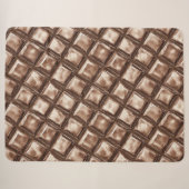 Couverture Sherpa Barre à bonbons au chocolat (Devant (Horizontal))