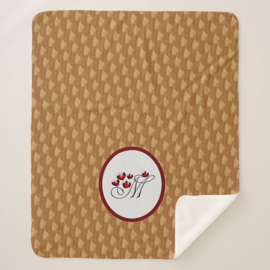 Couverture Sherpa Basculement Brown (Devant)