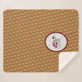 Couverture Sherpa Basculement Brown (Devant (Horizontal))