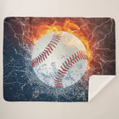 Couverture Sherpa Baseball (Devant (Horizontal))