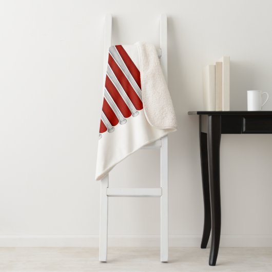 Couverture Sherpa Baseball America (USA) Sherpa Blanket (En situation)