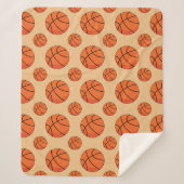 Couverture Sherpa Basket-ball (Devant)