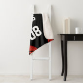 Couverture Sherpa Basket-ball Personnalisé avec le nom et le numéro (En situation)