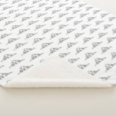 Couverture Sherpa basset blanc (3/4)