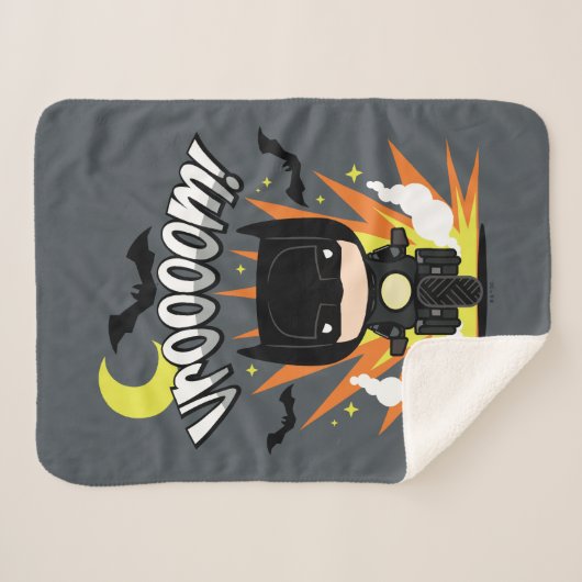 Couverture Sherpa Batcycle Chibi Batman (Devant (Horizontal))