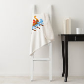 Couverture Sherpa Bateau Viking Cartoon Cute (En situation)