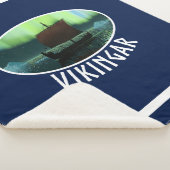 Couverture Sherpa Bateau Viking Sous Lumière Du Nord (3/4)