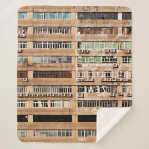 Couverture Sherpa BÂTIMENT EN BÉTON Brown