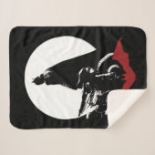 Couverture Sherpa Batman Motorcycle Silhouette (Devant (Horizontal))