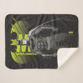 Couverture Sherpa Batman Power Up Caractère Art (Devant (Horizontal))