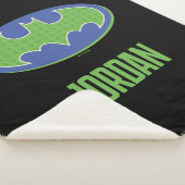 Couverture Sherpa Batman | Symbole pourpre et vert (3/4)