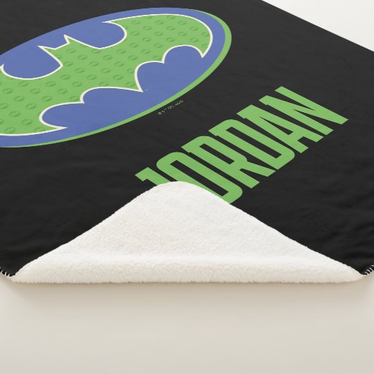 Couverture Sherpa Batman | Symbole pourpre et vert (3/4)