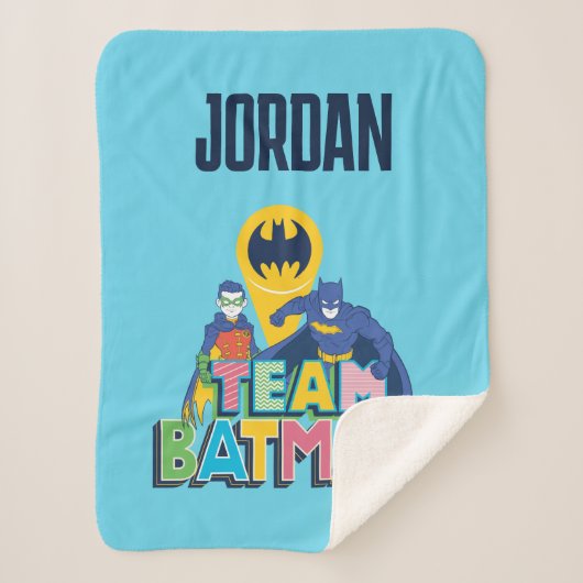 Couverture Sherpa Batman | Team Batman (Devant)