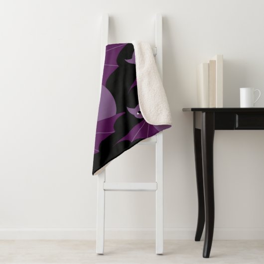 Couverture Sherpa Battes pourpres (En situation)