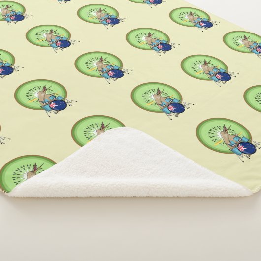 Couverture Sherpa Batteur Kiwi Bird (3/4)