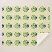 Couverture Sherpa Batteur Kiwi Bird (Devant (Horizontal))