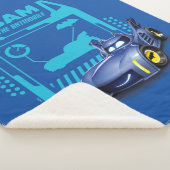 Couverture Sherpa Batwheel™ Bam - Batmobile (3/4)