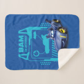 Couverture Sherpa Batwheel™ Bam - Batmobile (Devant (Horizontal))