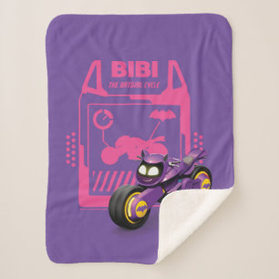 Couverture Sherpa Batwheel™ Bibi - Le cycle Batgirl