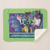 Couverture Sherpa Batwheel™ - Légion de Zoom (Devant (Horizontal))