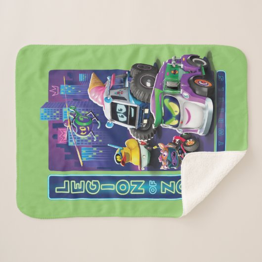 Couverture Sherpa Batwheel™ - Légion de Zoom (Devant (Horizontal))