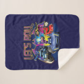 Couverture Sherpa Batwheel™ Team - Let's Roll (Devant (Horizontal))