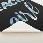 Couverture Sherpa Beach Girl (3/4)