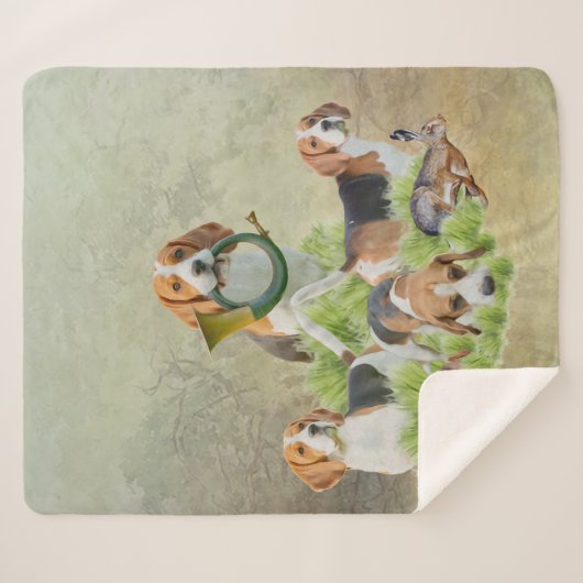 Couverture Sherpa Beagle (Devant (Horizontal))