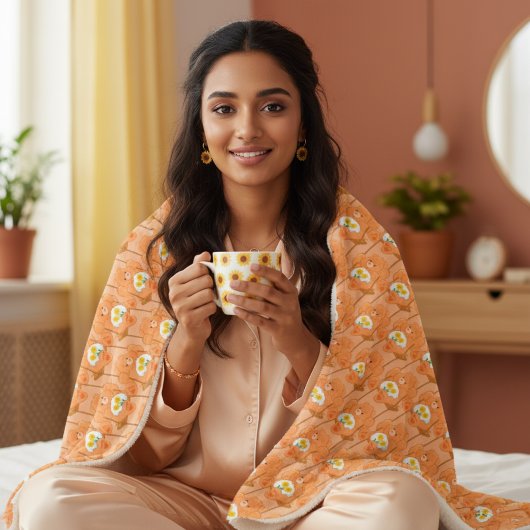 Couverture Sherpa Bear Sherpa Blanket