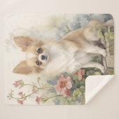 Couverture Sherpa Beau Chihuahua (Devant (Horizontal))