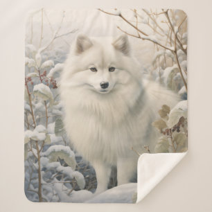 Couverture Sherpa Beau Eskimo Chien américain