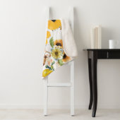 Couverture Sherpa Beau Jardin Bee Tournesol (En situation)