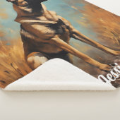 Couverture Sherpa Beau Malinois allemand (3/4)