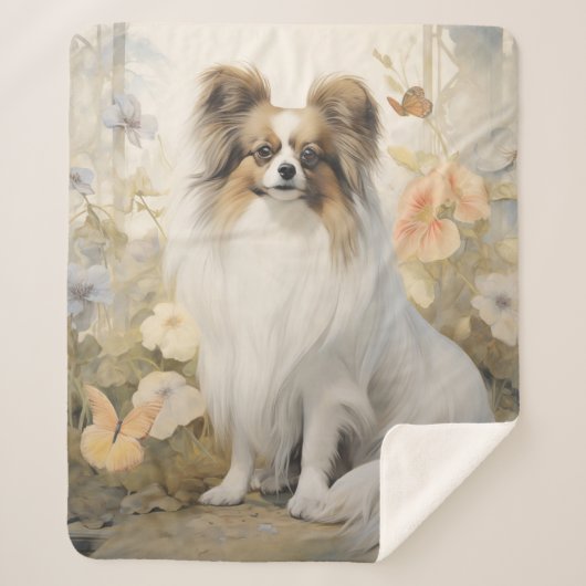 Couverture Sherpa Beau Papillon (Devant)