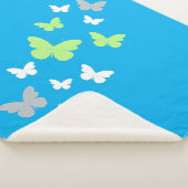 Couverture Sherpa Beau Papillon Fierté Agender (3/4)