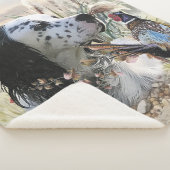 Couverture Sherpa Beau plateau anglais avec faisan, Art (3/4)