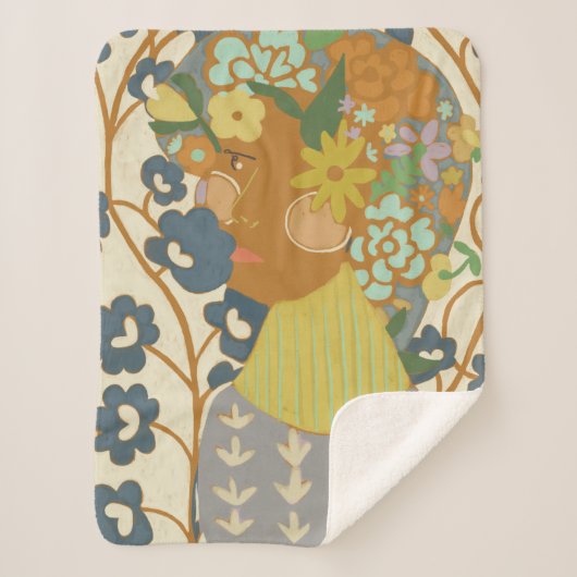 Couverture Sherpa Beauté botanique (Devant)