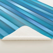 Couverture Sherpa Beautiful abstract vertical blue background with l (3/4)