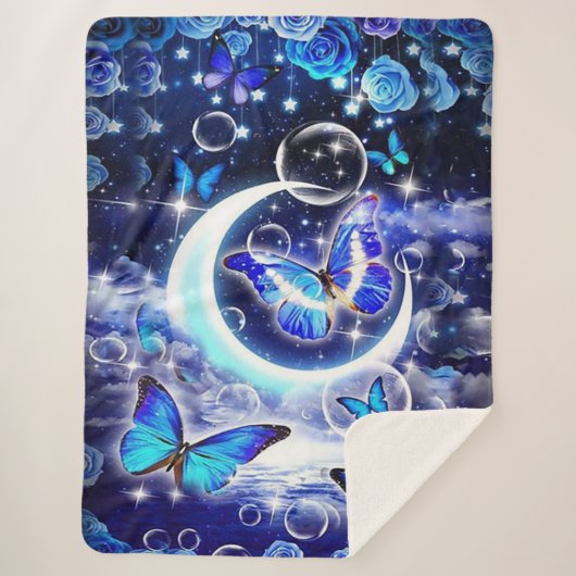 Couverture Sherpa Beaux papillons (Devant)