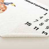 Couverture Sherpa Bébé de la légende des animaux africains (3/4)