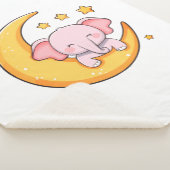 Couverture Sherpa Bébé éléphant (3/4)