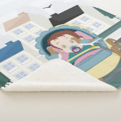 Couverture Sherpa Bébé et pigeons (3/4)