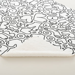 Couverture Sherpa Bébé féministe drôle