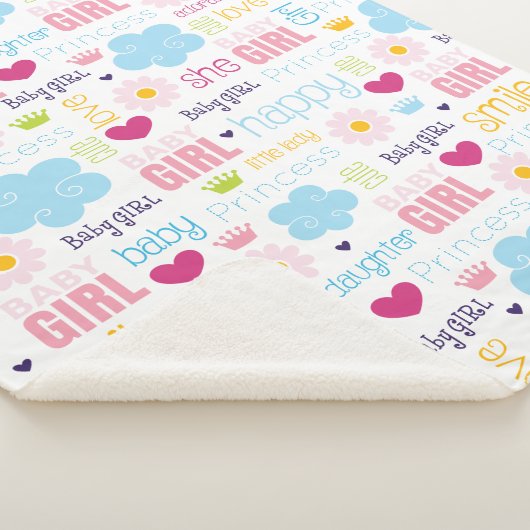 Couverture Sherpa Bébé fille (3/4)