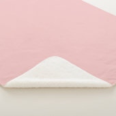 Couverture Sherpa Bébé rose (3/4)