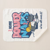 Couverture Sherpa Bébé TWEETY™ & SYLVESTER™ Power Naps (Devant (Horizontal))