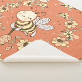 Couverture Sherpa Bee Painting (3/4)